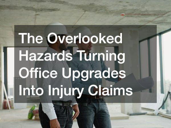 The Overlooked Hazards Turning Office Upgrades Into Injury Claims
