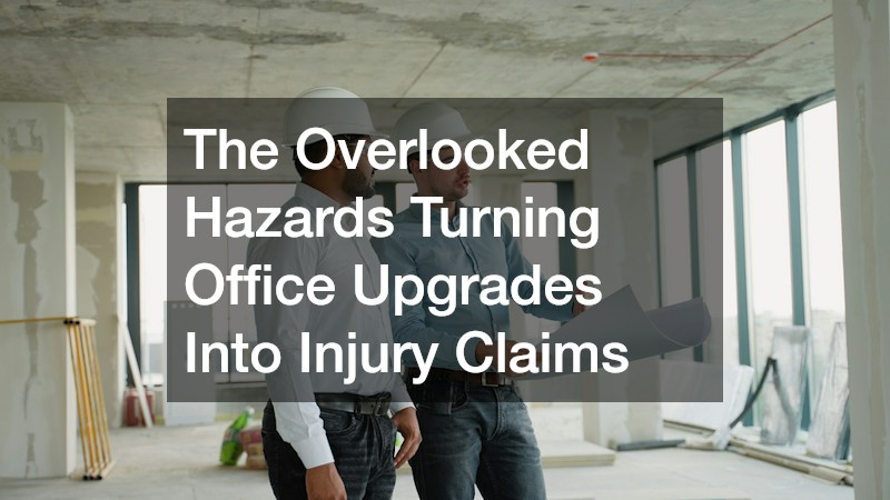 The Overlooked Hazards Turning Office Upgrades Into Injury Claims