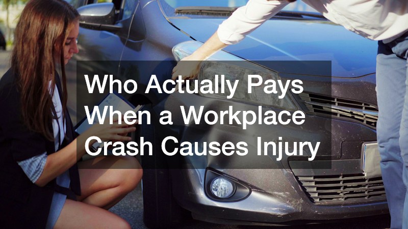 Who Actually Pays When a Workplace Crash Causes Injury